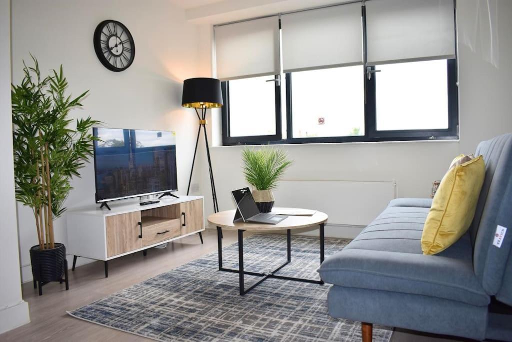 Stylish Modern 1Bed Apartment In Bedford Extérieur photo